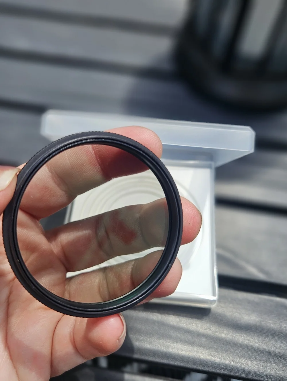 Amazon Basics Circular Polarizer Camera‎ Lens Filter, Multi-Layer Coating 55 MM